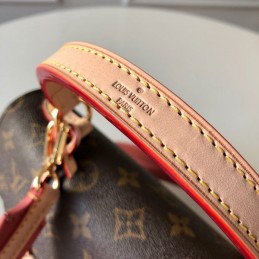 Replica Louis Vuitton Brown Monogram Pink Trim Cluny BB