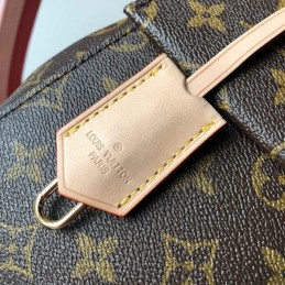 Replica Louis Vuitton Brown Monogram Pink Trim Cluny BB