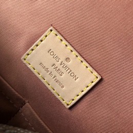 Replica Louis Vuitton Brown Monogram Pink Trim Cluny BB