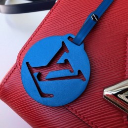 Replica Louis Vuitton Red Multicolor Strap Twist MM