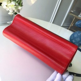 Replica Louis Vuitton Red Multicolor Strap Twist MM