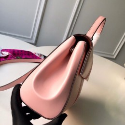 Replica Louis Vuitton Pale Pink Red White Stripe Cluny BB