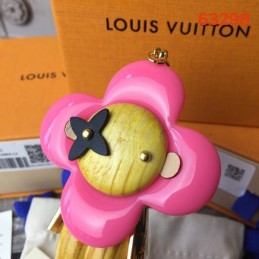 Replica Louis Vuitton Pink Flower Doll Key Holder Charm
