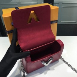 Replica Louis Vuitton Burgundy Twist MM