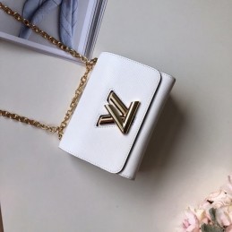 Replica Louis Vuitton White Twist PM