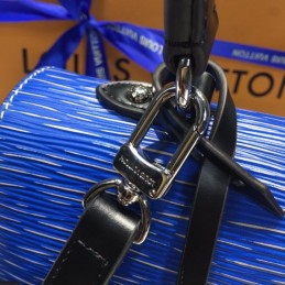 Replica Louis Vuitton Royal Blue Textured Cluny BB