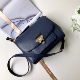 Replica Louis Vuitton Navy Blue Gold Hardware Boccador