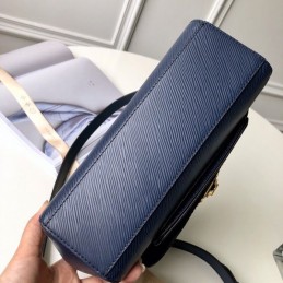 Replica Louis Vuitton Navy Blue Gold Hardware Boccador