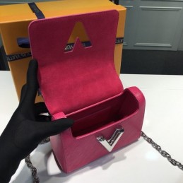 Replica Louis Vuitton Fuchsia Twist MM