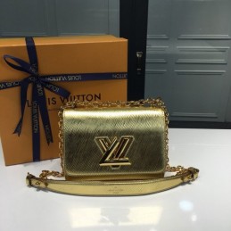 Replica Louis Vuitton Gold Metallic Twist MM