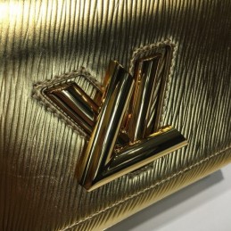 Replica Louis Vuitton Gold Metallic Twist MM