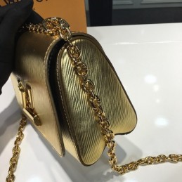 Replica Louis Vuitton Gold Metallic Twist MM
