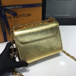 Replica Louis Vuitton Gold Metallic Twist MM
