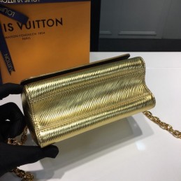 Replica Louis Vuitton Gold Metallic Twist MM