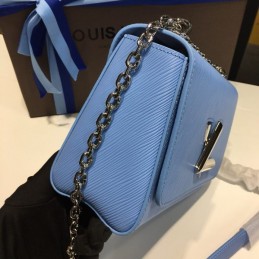 Replica Louis Vuitton Light Blue Twist MM