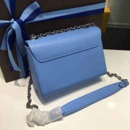 Replica Louis Vuitton Light Blue Twist MM