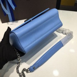 Replica Louis Vuitton Light Blue Twist MM