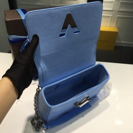 Replica Louis Vuitton Light Blue Twist MM