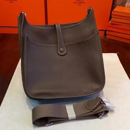 Replica Hermes Dark Gray Evelyne 29 Bag