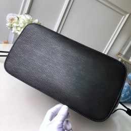 Replica Louis Vuitton Black Multicolor Patch Neverfull MM