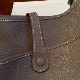 Replica Hermes Dark Gray Evelyne 29 Bag