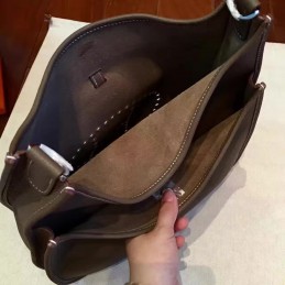 Replica Hermes Dark Gray Evelyne 29 Bag