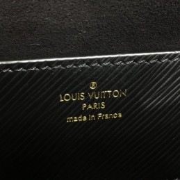 Replica Louis Vuitton Black Floral Twist MM