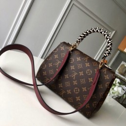 Replica Louis Vuitton Brown Monogram Chain Handle Cluny BB