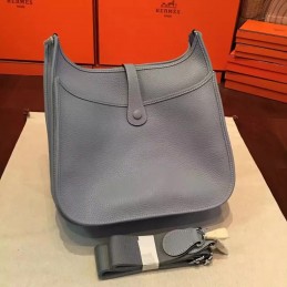 Replica Hermes Light Gray Evelyne 29 Bag