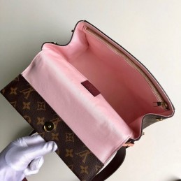 Replica Louis Vuitton Brown Monogram Chain Handle Cluny BB