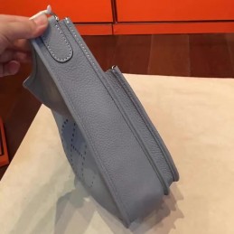 Replica Hermes Light Gray Evelyne 29 Bag