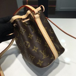 Replica Louis Vuitton Brown Monogram Nano Noe