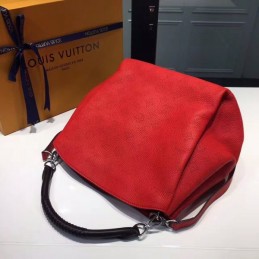 Replica Louis Vuitton Red Mahina Asteria Bag