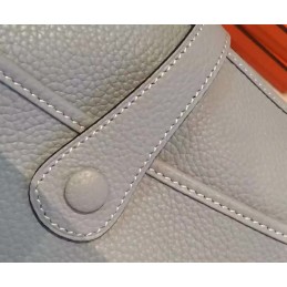 Replica Hermes Light Gray Evelyne 29 Bag