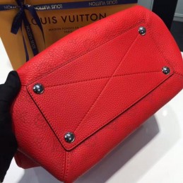 Replica Louis Vuitton Red Mahina Asteria Bag