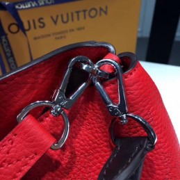 Replica Louis Vuitton Red Mahina Asteria Bag