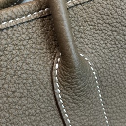 Replica Hermes Taupe Garden Party 30 Bag
