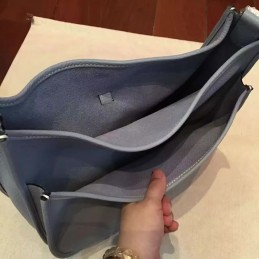 Replica Hermes Light Gray Evelyne 29 Bag
