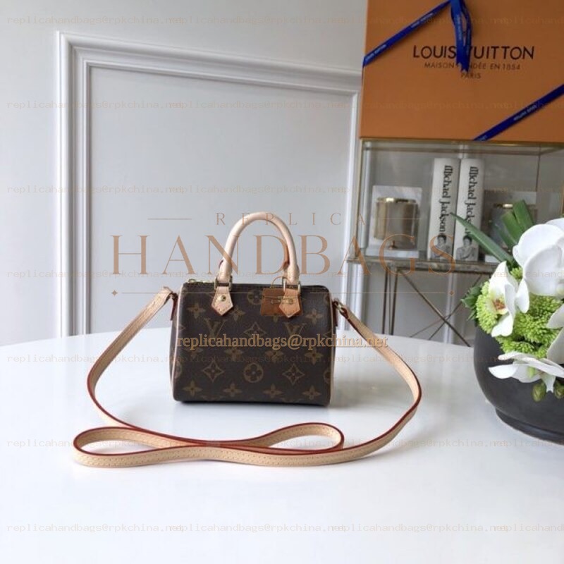 Replica Louis Vuitton Brown Monogram Turenne Nano