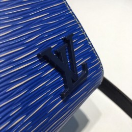 Replica Louis Vuitton Royal Blue Textured Cluny MM