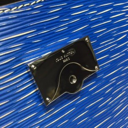 Replica Louis Vuitton Royal Blue Textured Cluny MM