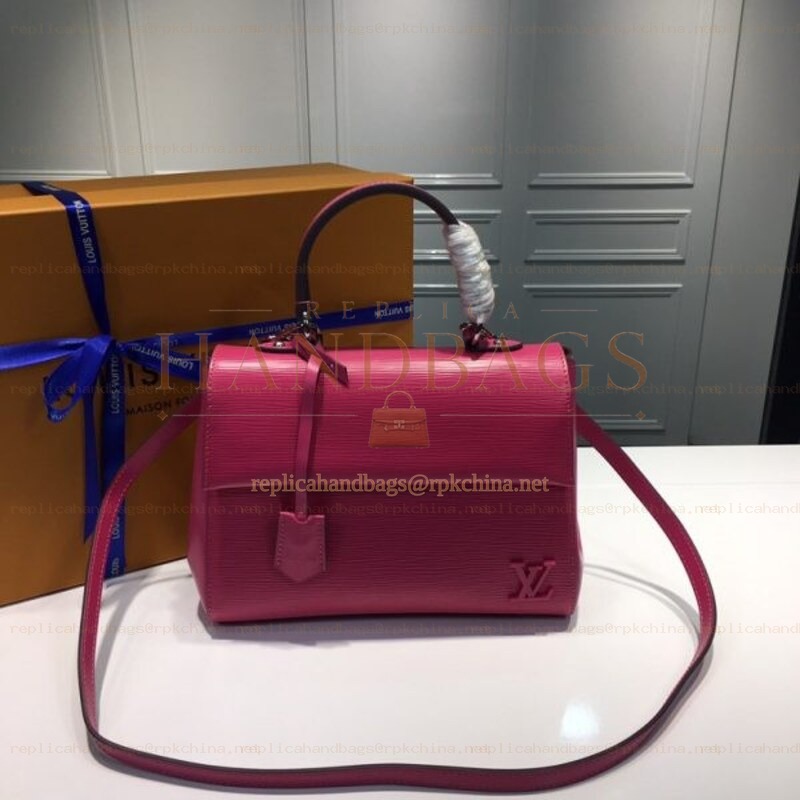 Replica Louis Vuitton Fuchsia Cluny MM