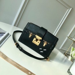 Replica Louis Vuitton Black Petite Malle