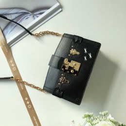 Replica Louis Vuitton Black Petite Malle