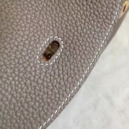 Replica Hermes Taupe Lindy 30 Bag