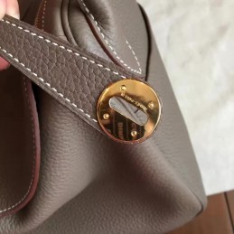 Replica Hermes Taupe Lindy 30 Bag