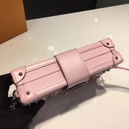 Replica Louis Vuitton Pale Pink Studded Petite Malle
