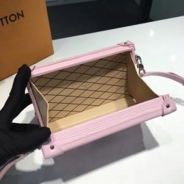 Replica Louis Vuitton Pale Pink Studded Petite Malle