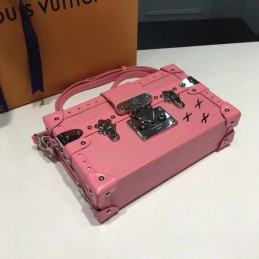 Replica Louis Vuitton Pink Studded Petite Malle