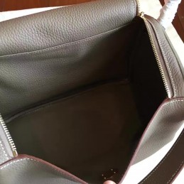 Replica Hermes Taupe Lindy 30 Bag